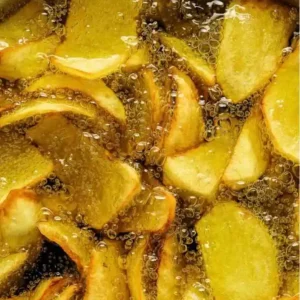 زيت الزيتون لقلي البطاطس