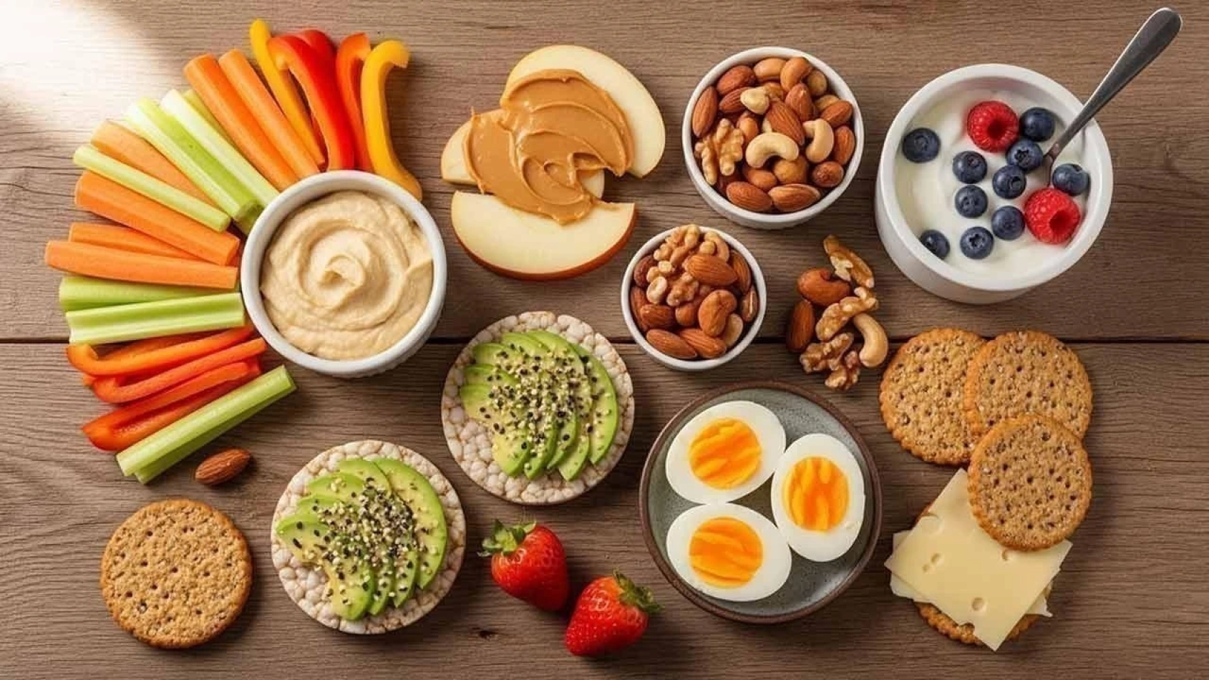 أفضل سناكات للرجيم